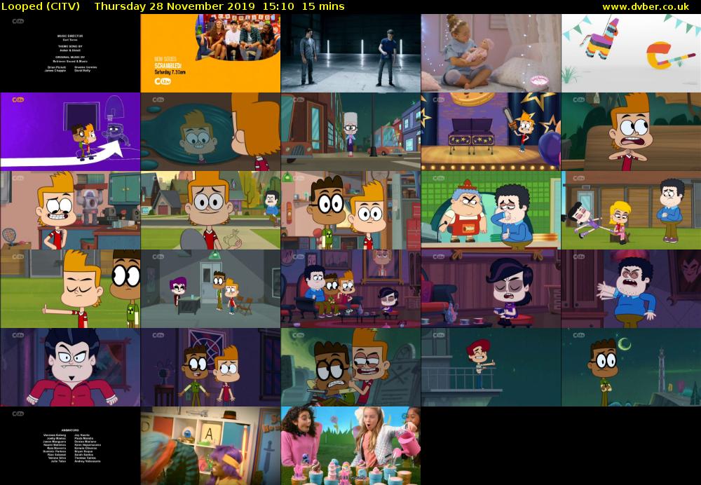 Looped (CITV) Thursday 28 November 2019 15:10 - 15:25