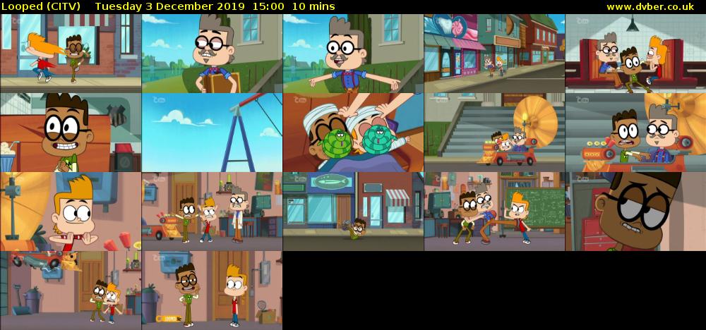 Looped (CITV) Tuesday 3 December 2019 15:00 - 15:10