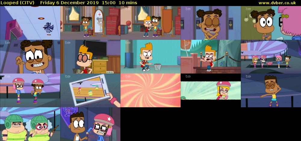 Looped (CITV) Friday 6 December 2019 15:00 - 15:10