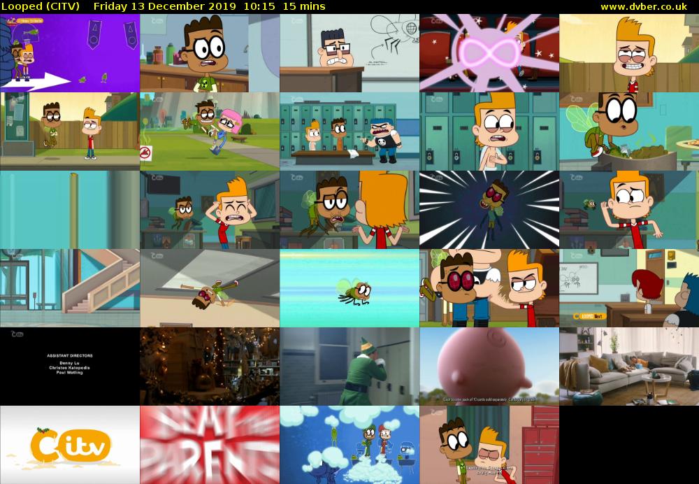 Looped (CITV) Friday 13 December 2019 10:15 - 10:30