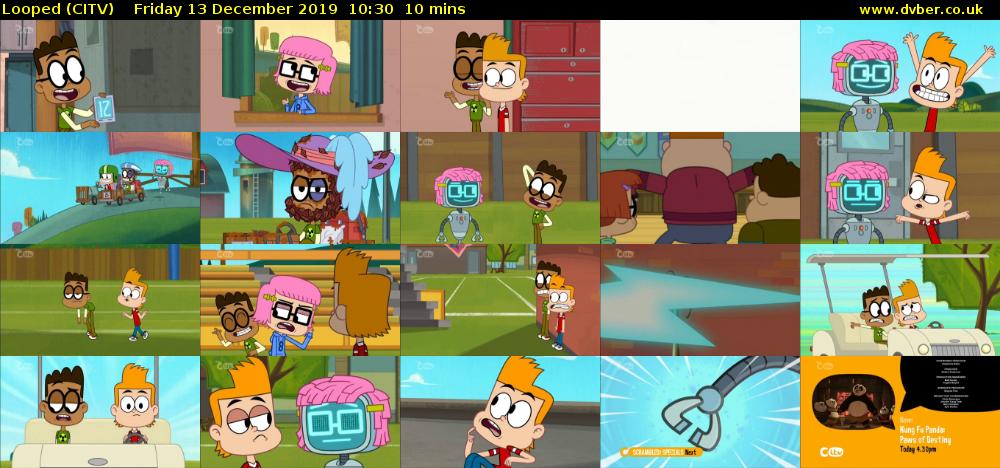 Looped (CITV) Friday 13 December 2019 10:30 - 10:40