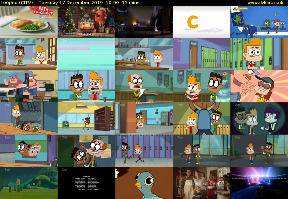 Looped (CITV) Tuesday 17 December 2019 10:00 - 10:15