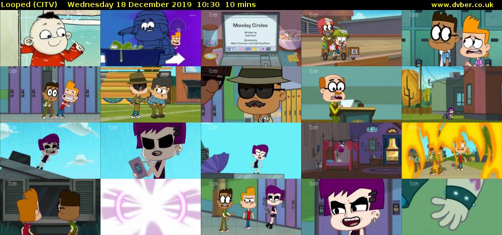 Looped (CITV) Wednesday 18 December 2019 10:30 - 10:40