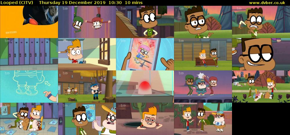 Looped (CITV) Thursday 19 December 2019 10:30 - 10:40