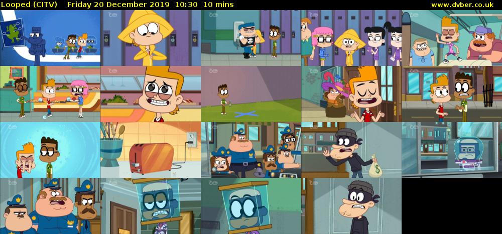 Looped (CITV) Friday 20 December 2019 10:30 - 10:40