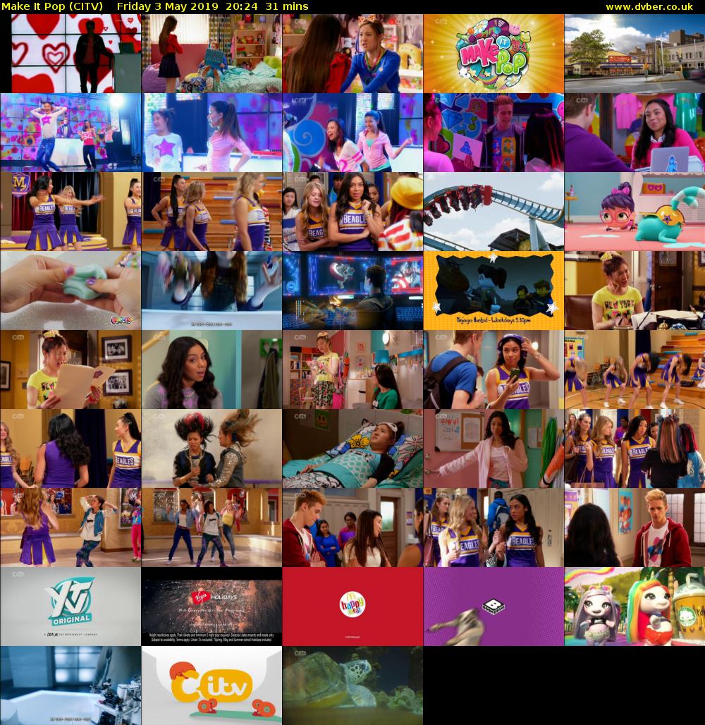 Make It Pop (CITV) Friday 3 May 2019 20:24 - 20:55