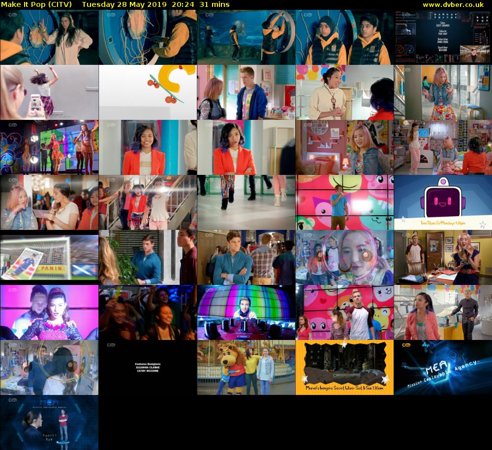 Make It Pop (CITV) Tuesday 28 May 2019 20:24 - 20:55