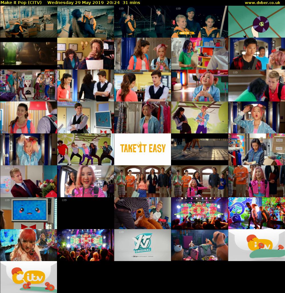 Make It Pop (CITV) Wednesday 29 May 2019 20:24 - 20:55