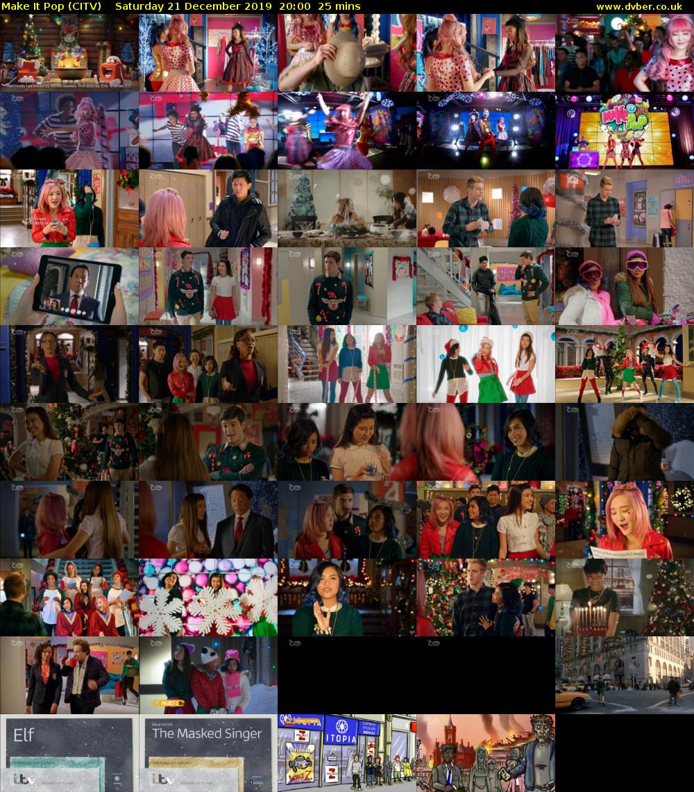 Make It Pop (CITV) Saturday 21 December 2019 20:00 - 20:25