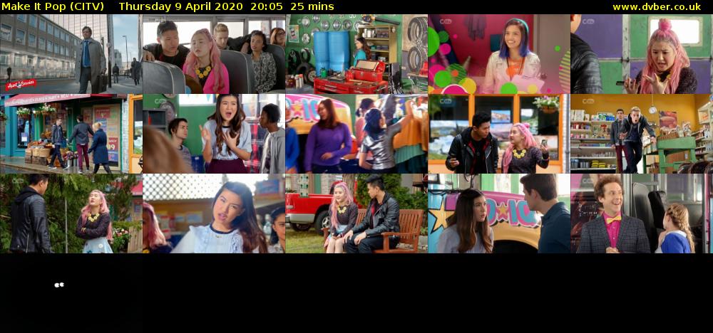 Make It Pop (CITV) Thursday 9 April 2020 20:05 - 20:30