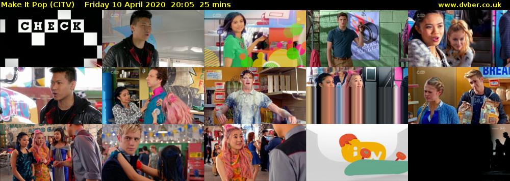 Make It Pop (CITV) Friday 10 April 2020 20:05 - 20:30