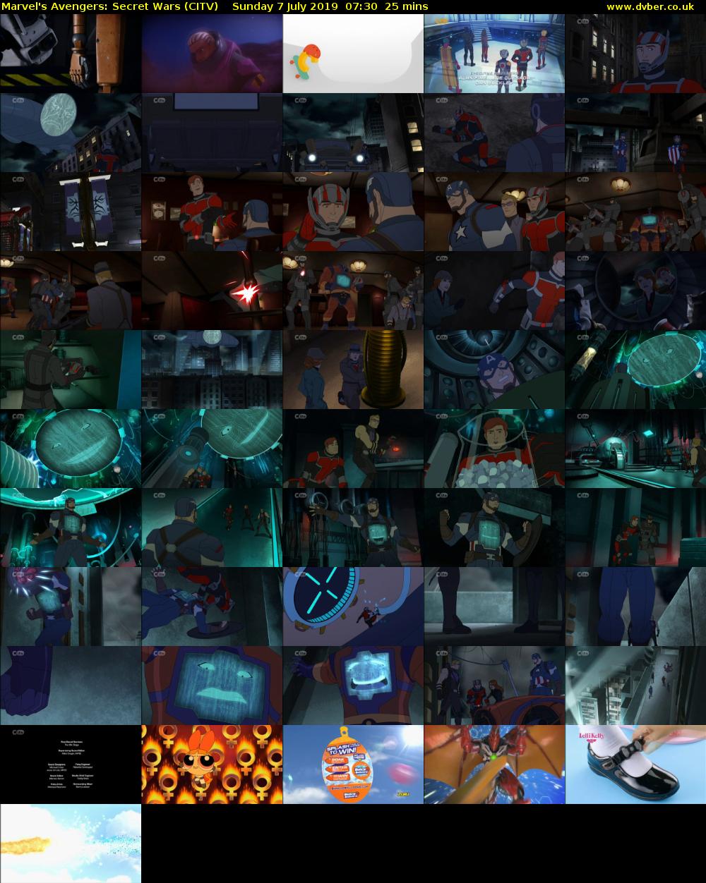 Marvel's Avengers: Secret Wars (CITV) Sunday 7 July 2019 07:30 - 07:55