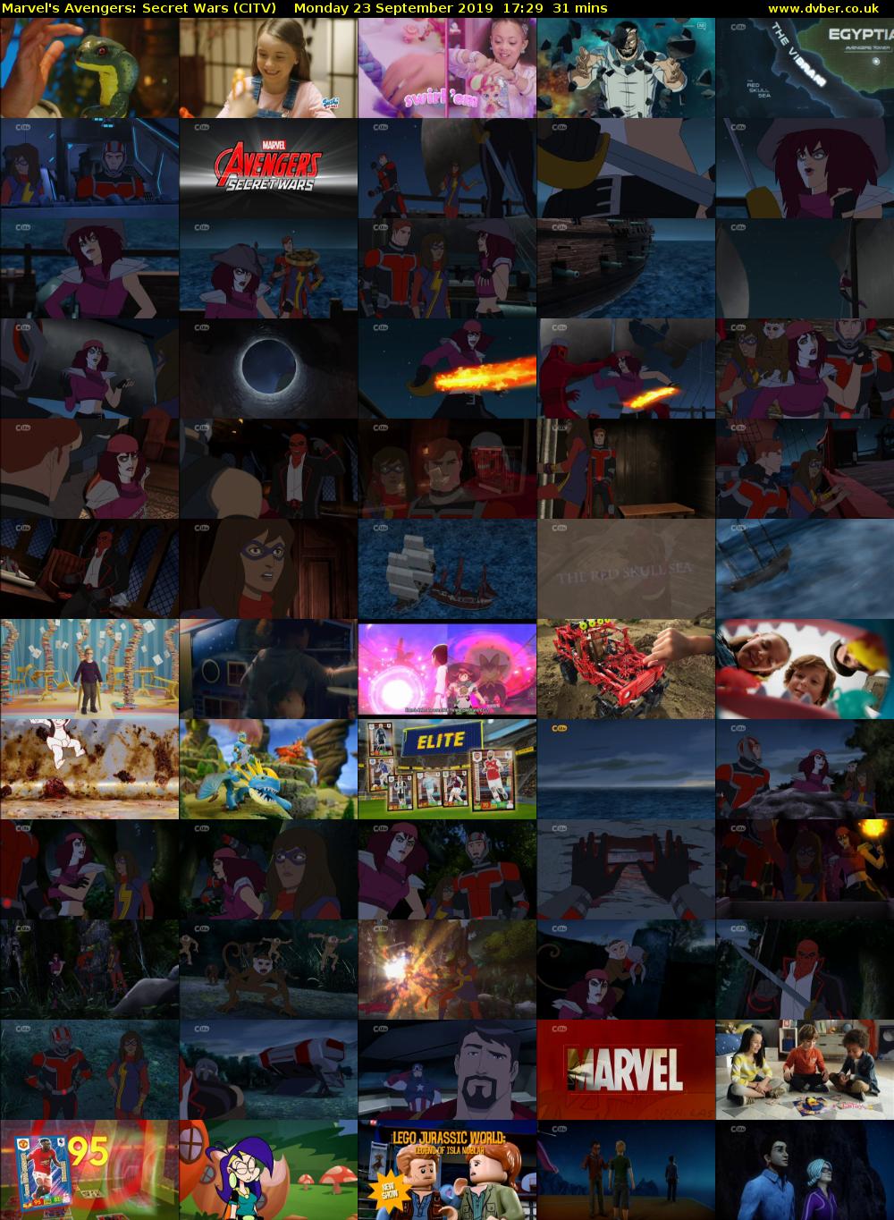 Marvel's Avengers: Secret Wars (CITV) Monday 23 September 2019 17:29 - 18:00