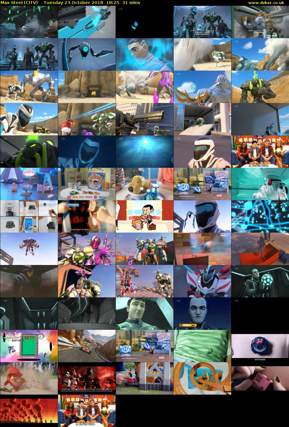 Max Steel (CITV) Tuesday 23 October 2018 18:25 - 18:56