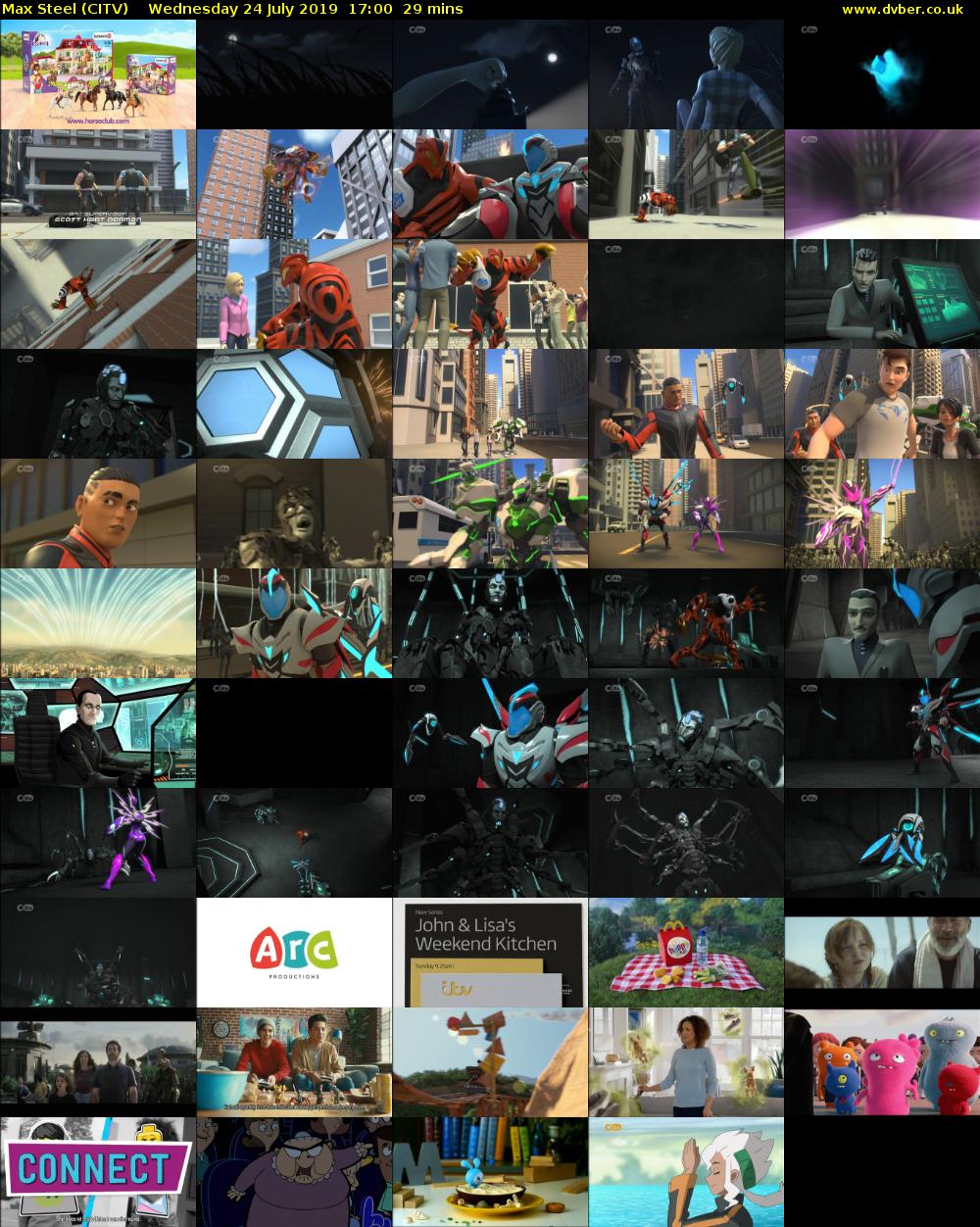 Max Steel (CITV) Wednesday 24 July 2019 17:00 - 17:29