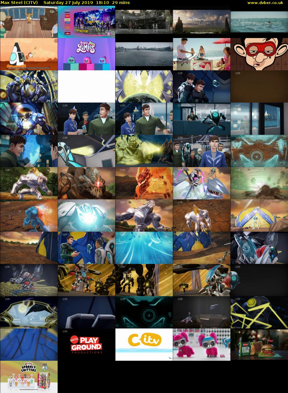 Max Steel (CITV) Saturday 27 July 2019 18:10 - 18:39