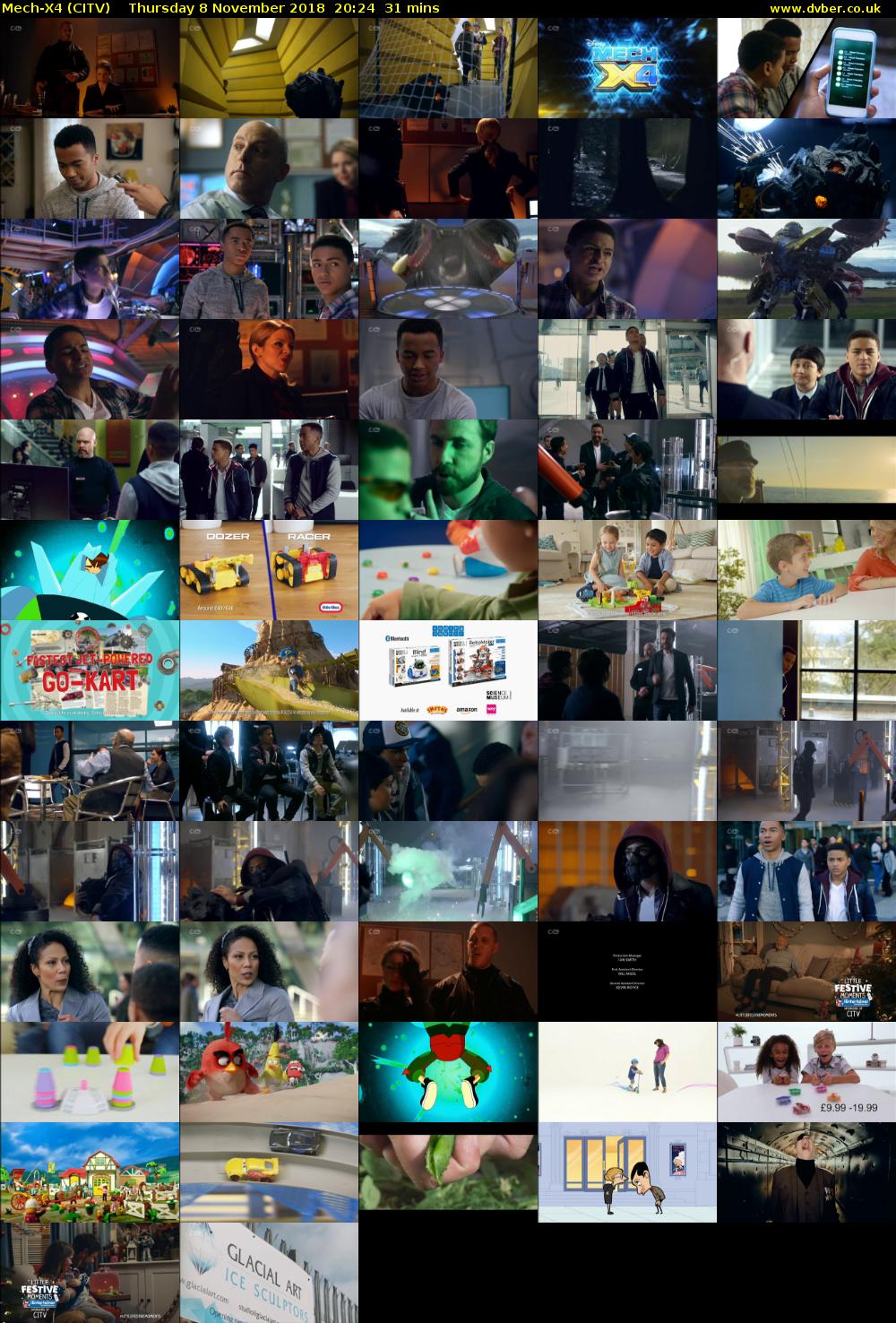 Mech-X4 (CITV) Thursday 8 November 2018 20:24 - 20:55