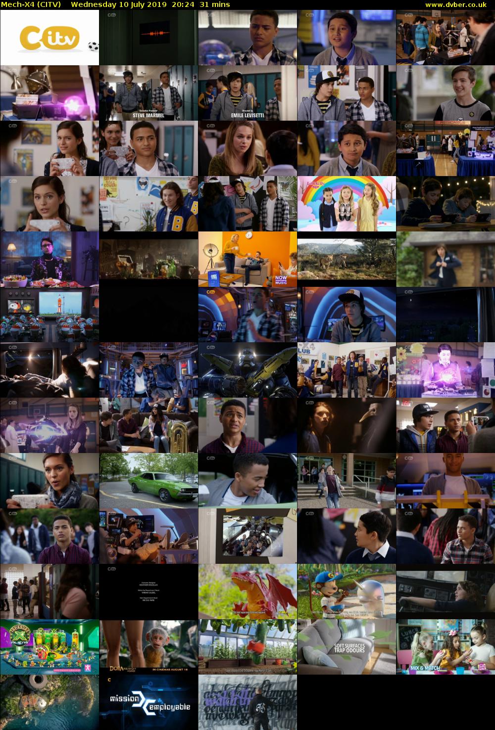 Mech-X4 (CITV) Wednesday 10 July 2019 20:24 - 20:55