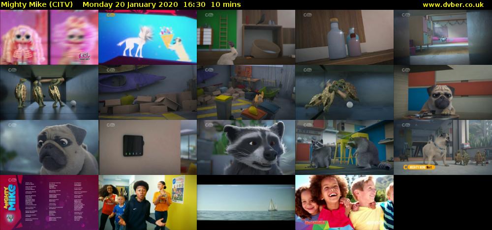 Mighty Mike (CITV) Monday 20 January 2020 16:30 - 16:40