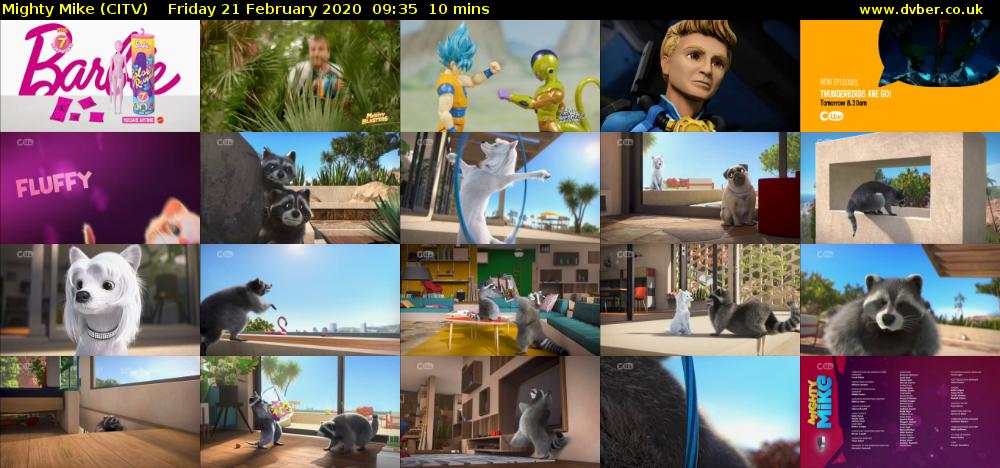 Mighty Mike (CITV) Friday 21 February 2020 09:35 - 09:45