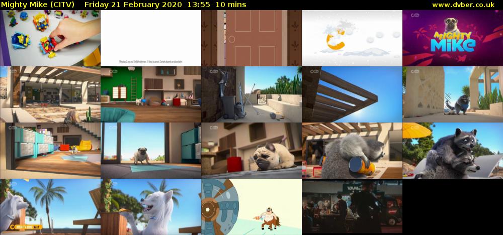 Mighty Mike (CITV) Friday 21 February 2020 13:55 - 14:05