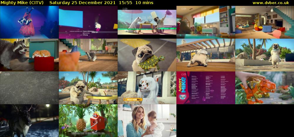 Mighty Mike (CITV) Saturday 25 December 2021 15:55 - 16:05