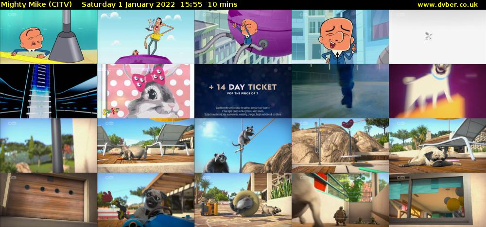 Mighty Mike (CITV) Saturday 1 January 2022 15:55 - 16:05