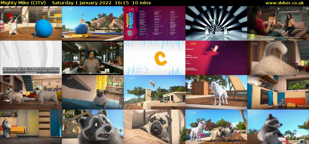 Mighty Mike (CITV) Saturday 1 January 2022 16:15 - 16:25
