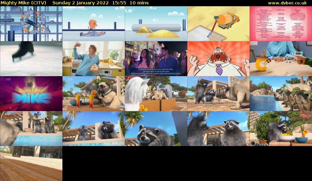 Mighty Mike (CITV) Sunday 2 January 2022 15:55 - 16:05