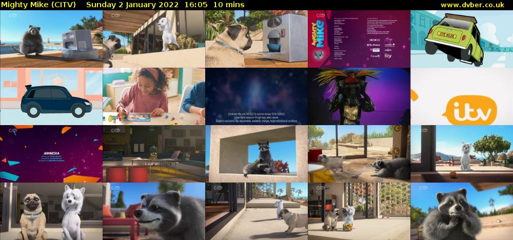 Mighty Mike (CITV) Sunday 2 January 2022 16:05 - 16:15