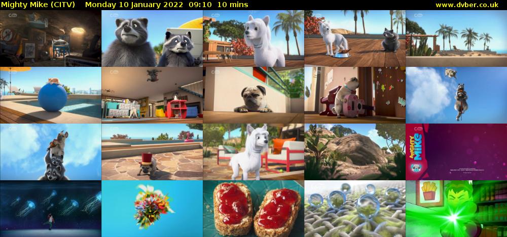 Mighty Mike (CITV) Monday 10 January 2022 09:10 - 09:20