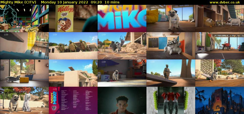Mighty Mike (CITV) Monday 10 January 2022 09:20 - 09:30