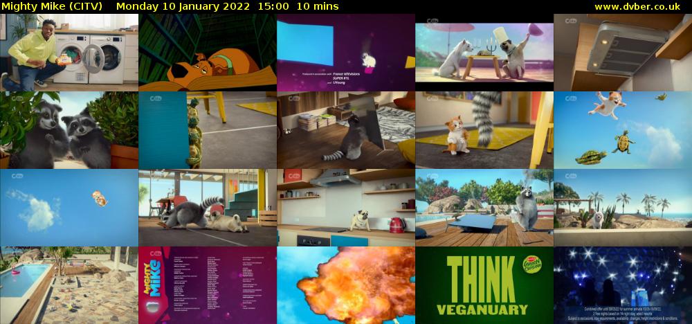 Mighty Mike (CITV) Monday 10 January 2022 15:00 - 15:10