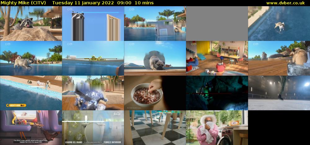 Mighty Mike (CITV) Tuesday 11 January 2022 09:00 - 09:10