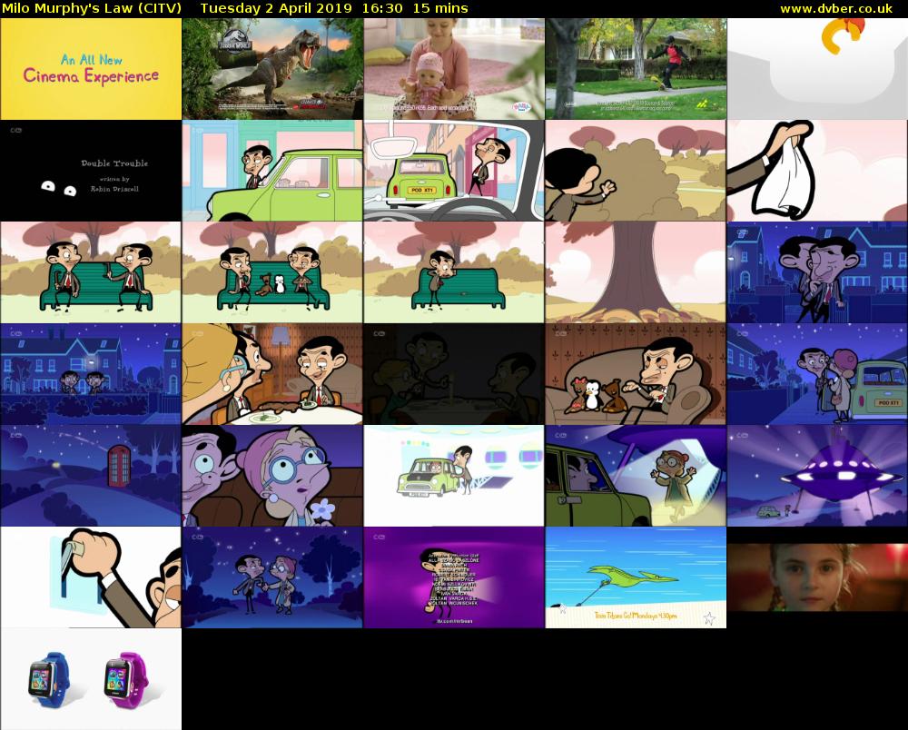 Milo Murphy's Law (CITV) Tuesday 2 April 2019 16:30 - 16:45