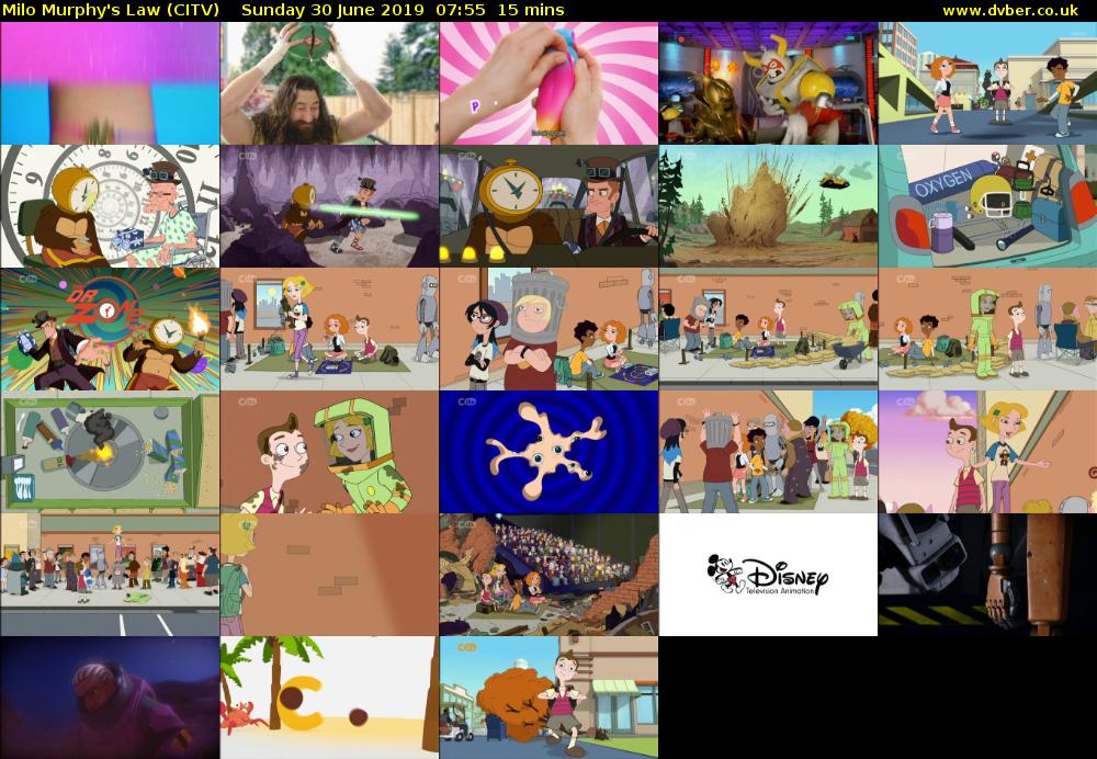Milo Murphy's Law (CITV) Sunday 30 June 2019 07:55 - 08:10