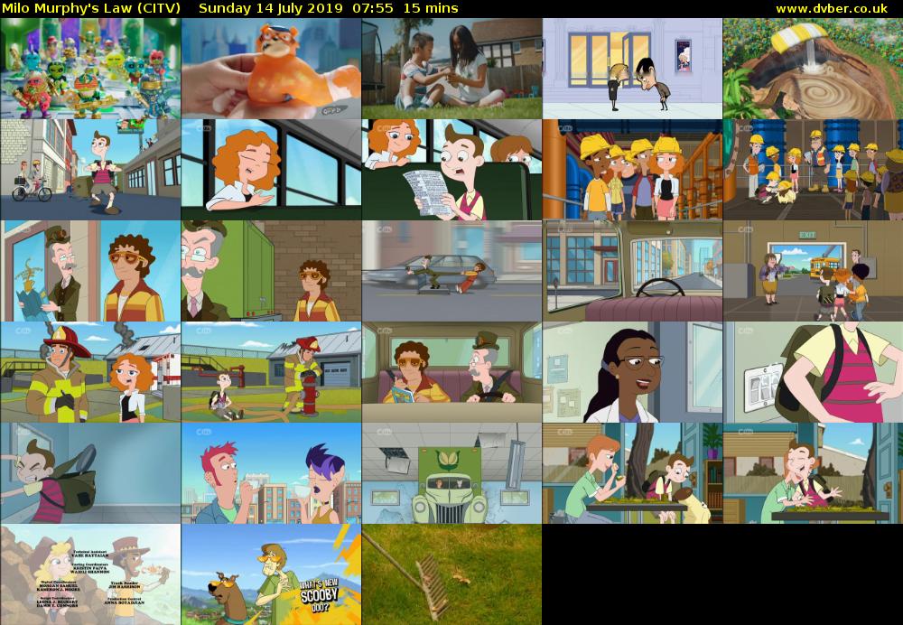 Milo Murphy's Law (CITV) Sunday 14 July 2019 07:55 - 08:10