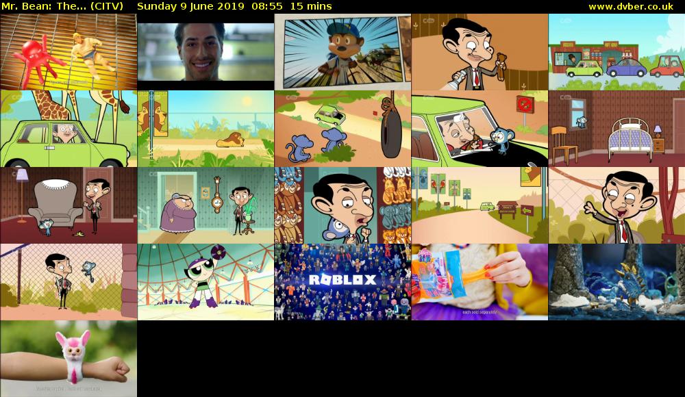 Mr. Bean: The... (CITV) Sunday 9 June 2019 08:55 - 09:10