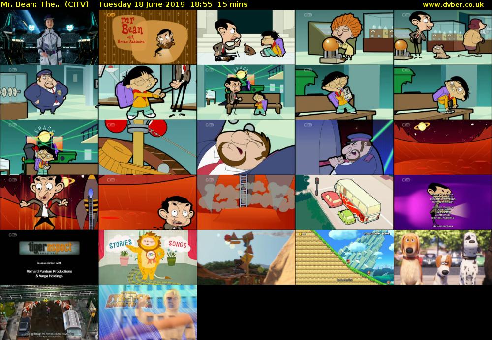 Mr. Bean: The... (CITV) Tuesday 18 June 2019 18:55 - 19:10