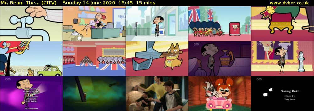 Mr. Bean: The... (CITV) Sunday 14 June 2020 15:45 - 16:00