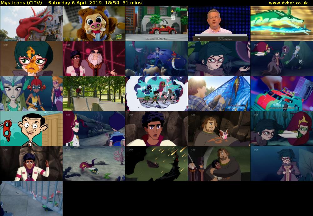 Mysticons (CITV) Saturday 6 April 2019 18:54 - 19:25