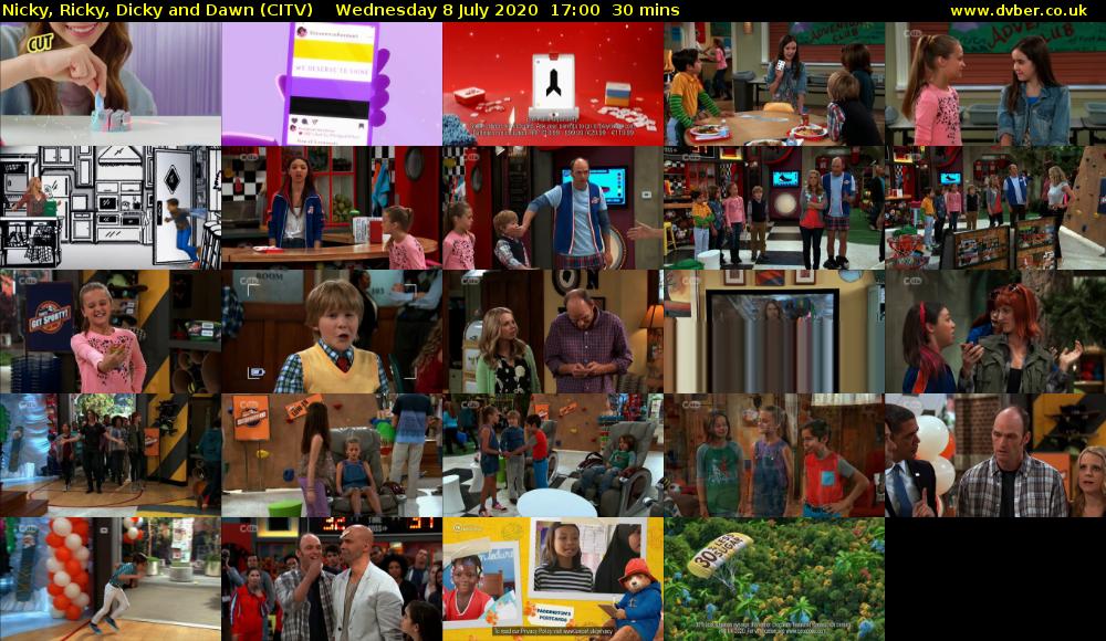 Nicky, Ricky, Dicky and Dawn (CITV) Wednesday 8 July 2020 17:00 - 17:30