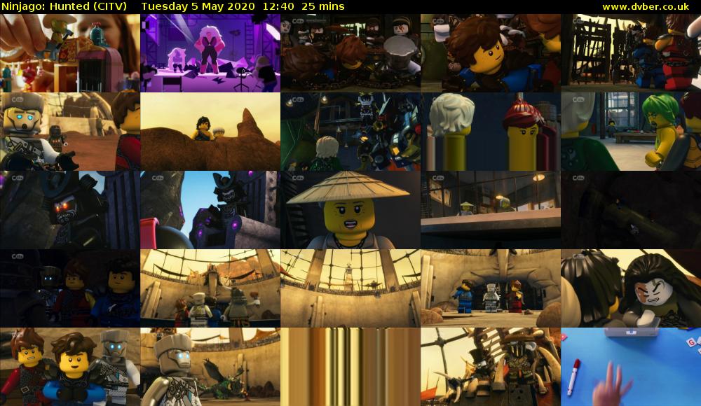 Ninjago: Hunted (CITV) Tuesday 5 May 2020 12:40 - 13:05