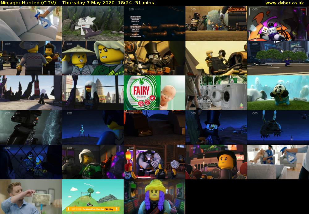 Ninjago: Hunted (CITV) Thursday 7 May 2020 18:24 - 18:55