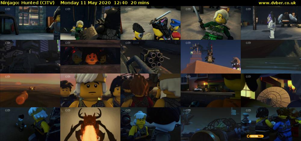 Ninjago: Hunted (CITV) Monday 11 May 2020 12:40 - 13:00