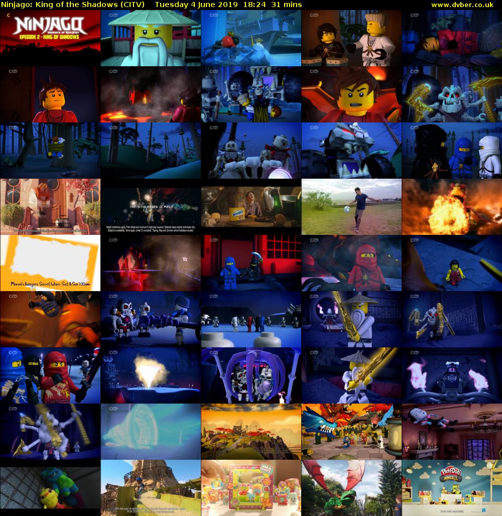 Ninjago: King of the Shadows (CITV) Tuesday 4 June 2019 18:24 - 18:55