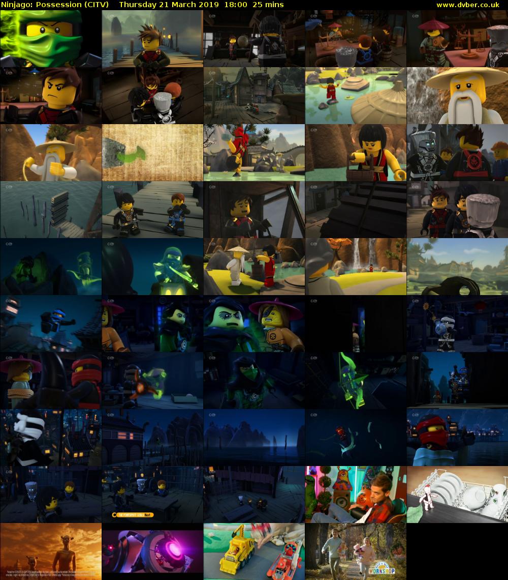 Ninjago: Possession (CITV) Thursday 21 March 2019 18:00 - 18:25