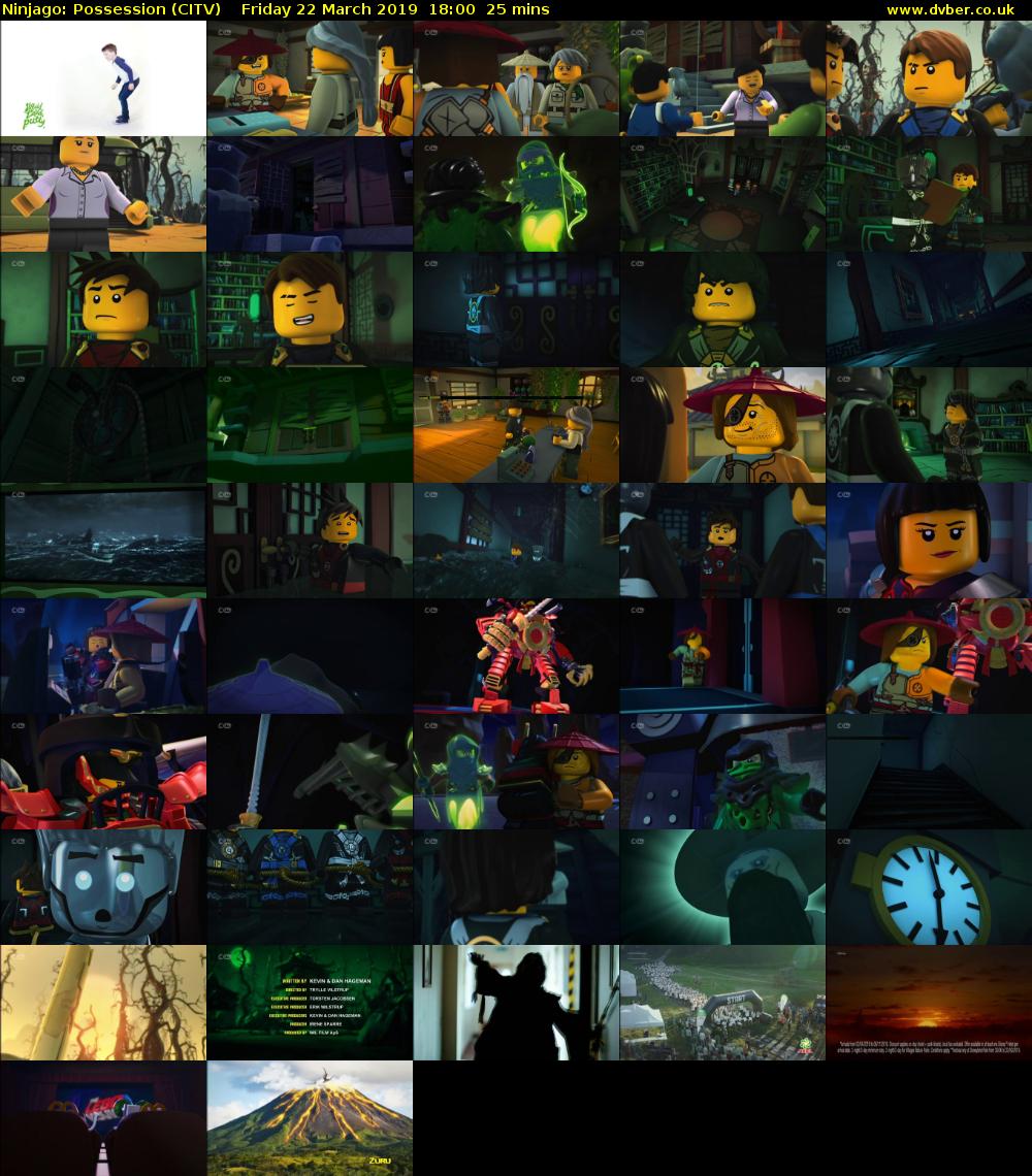 Ninjago: Possession (CITV) Friday 22 March 2019 18:00 - 18:25