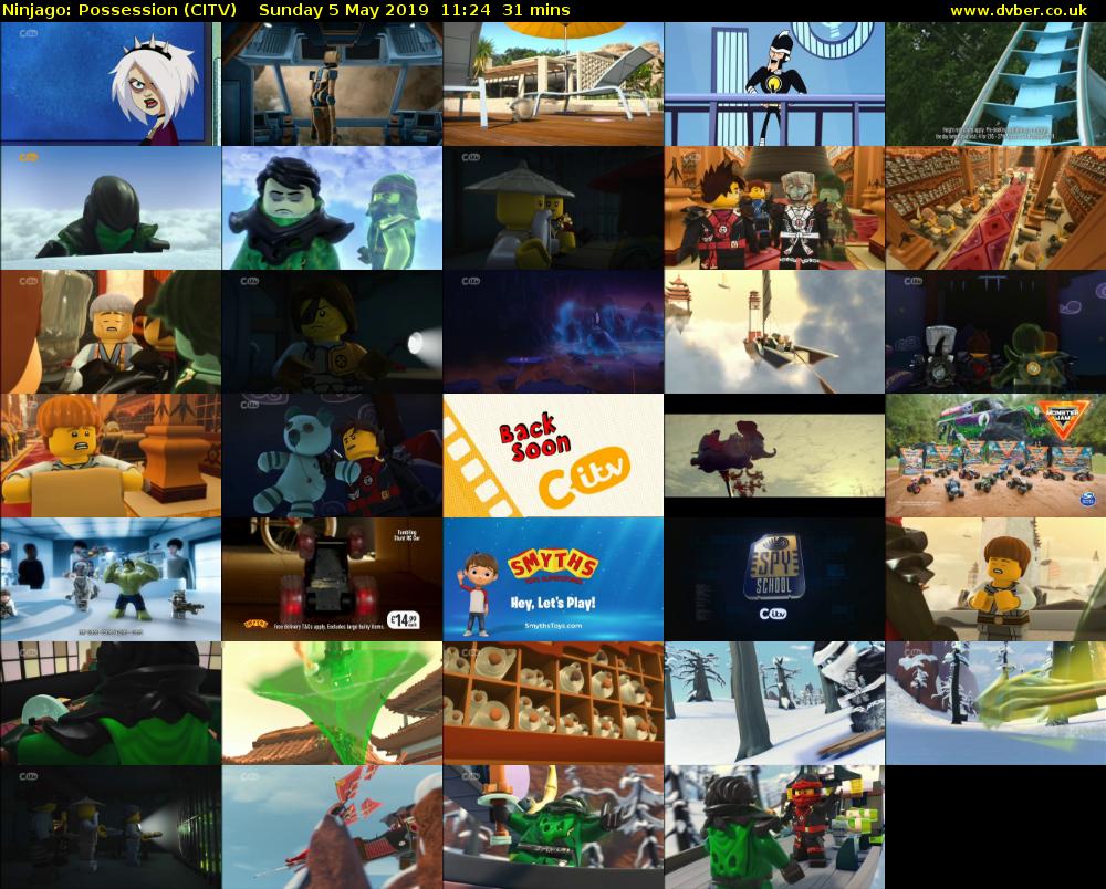 Ninjago: Possession (CITV) Sunday 5 May 2019 11:24 - 11:55