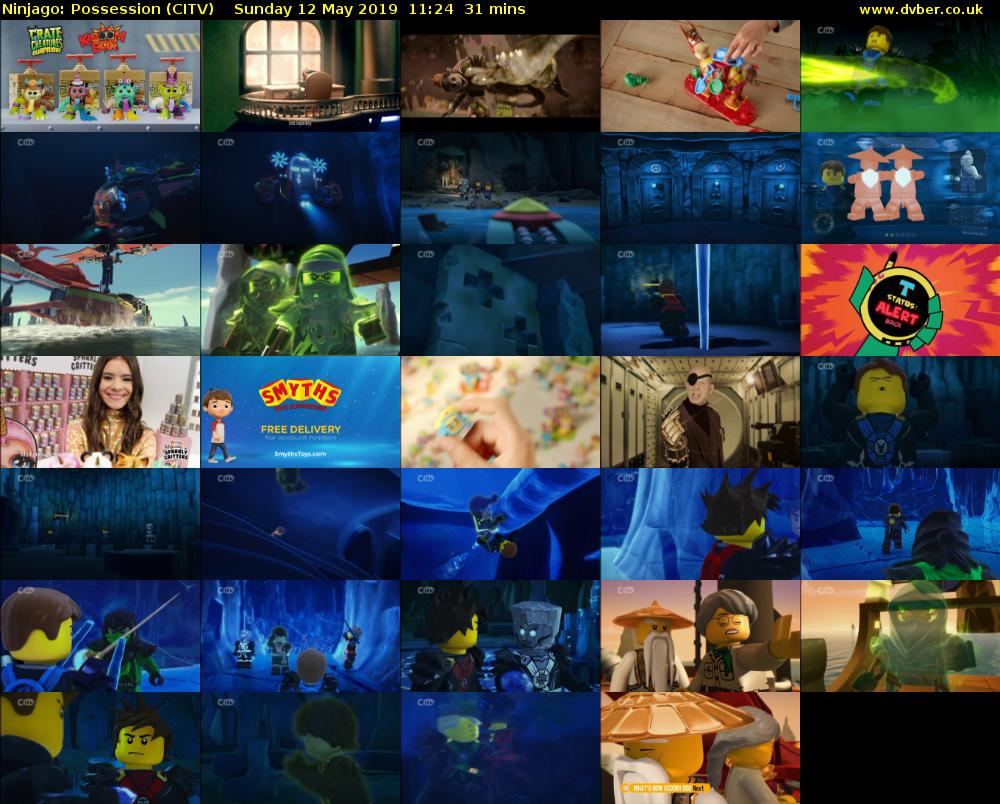 Ninjago: Possession (CITV) Sunday 12 May 2019 11:24 - 11:55